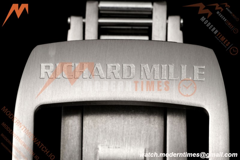 Richard Mille - RM055 Bubba Watson Japan Edition White Cer/Ru Blk/Wht Rehaut Skeleton Brushed Ribs MLF V2 RMUL2