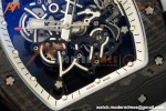Richard Mille - RM055 Bubba Watson White Legend Black NTPT/RU Blk/Wht Rehaut Skeleton Brushed Ribs MLF V2 RMUL2