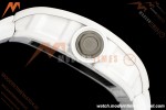 Richard Mille - RM055 Bubba Watson White CER/RU Blk/Blk Rehaut Skeleton Brushed Ribs MLF V2 RMUL2