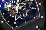 Richard Mille - RM055 Bubba Watson Dubai Edition Black CER/RU Blk/Blk Rehaut Skeleton Brushed Ribs MLF V2 RMUL2 | 리차드 밀 - RM055 버바 왓슨 두바이 에디션 블랙 CER/RU 블랙/블랙 리하우트 스켈레톤 브러시드 리브 MLF V2 RMUL2