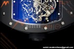 Richard Mille - RM055 Bubba Watson Dubai Edition Black CER/RU Blk/Blk Rehaut Skeleton Brushed Ribs MLF V2 RMUL2 | 리차드 밀 - RM055 버바 왓슨 두바이 에디션 블랙 CER/RU 블랙/블랙 리하우트 스켈레톤 브러시드 리브 MLF V2 RMUL2