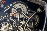 Richard Mille - RM055 Bubba Watson Dubai Edition Black CER/RU Blk/Blk Rehaut Skeleton Brushed Ribs MLF V2 RMUL2 | 리차드 밀 - RM055 버바 왓슨 두바이 에디션 블랙 CER/RU 블랙/블랙 리하우트 스켈레톤 브러시드 리브 MLF V2 RMUL2