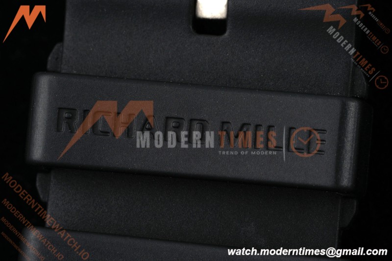 Richard Mille - RM055 Bubba Watson Black CER/RU Blk/Blk Rehaut Skeleton Brushed Ribs MLF V2 RMUL2