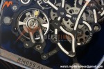 Richard Mille - RM055 Bubba Watson Black CER/RU Blk/Blk Rehaut Skeleton Brushed Ribs MLF V2 RMUL2