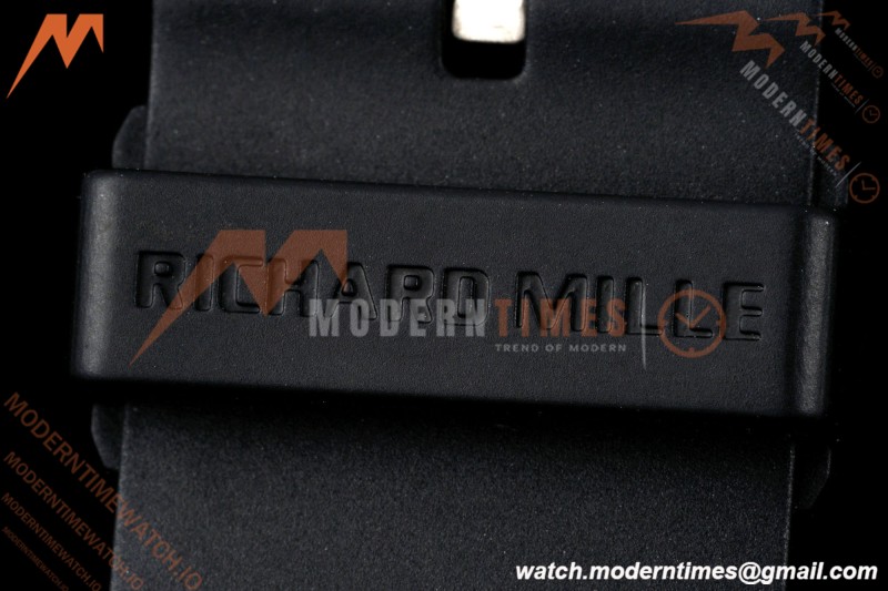 Richard Mille - RM055 Bubba Watson Asia Edition Black NTPT/RU BLK/RG Rehaut Skeleton Brushed Ribs MLF V2 RMUL2