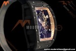 Richard Mille - RM055 Bubba Watson Asia Edition Black NTPT/RU BLK/RG Rehaut Skeleton Brushed Ribs MLF V2 RMUL2