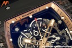 Richard Mille - RM055 Bubba Watson Asia Edition Black NTPT/RU BLK/RG Rehaut Skeleton Brushed Ribs MLF V2 RMUL2