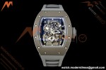 Richard Mille - RM055 Bubba Watson Boutique Edition Grey CER/RU Blk/Grey Rehaut Skeleton Brushed Ribs MLF V2 RMUL2