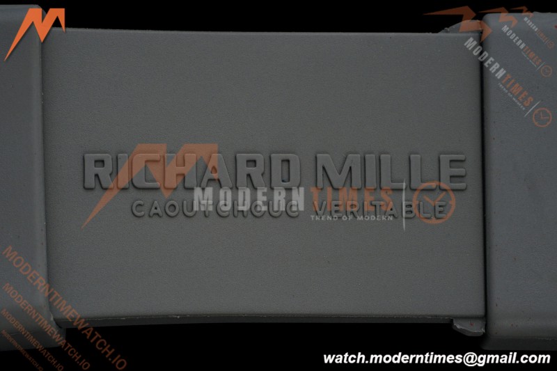 Richard Mille - RM055 Bubba Watson Boutique Edition Grey CER/RU Blk/Grey Rehaut Skeleton Brushed Ribs MLF V2 RMUL2