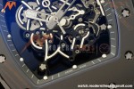 Richard Mille - RM055 Bubba Watson Boutique Edition Grey CER/RU Blk/Grey Rehaut Skeleton Brushed Ribs MLF V2 RMUL2