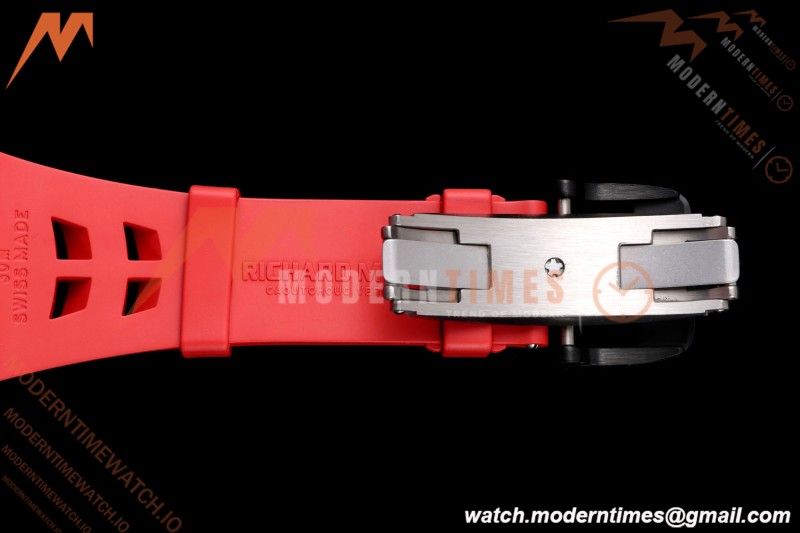 Richard Mille - RM35-02 Rafael Nadal Red/Red NTPT Skeleton Dial UMI RMAL1 Free Sprung | 리차드 밀 - RM35-02 라파엘 나달 레드/레드 NTPT 스켈레톤 다이얼 UMI RMAL1 프리 스프렁