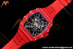 Richard Mille - RM35-02 Rafael Nadal Red/Red NTPT Skeleton Dial UMI RMAL1 Free Sprung | 리차드 밀 - RM35-02 라파엘 나달 레드/레드 NTPT 스켈레톤 다이얼 UMI RMAL1 프리 스프렁