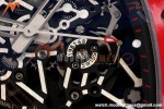 Richard Mille - RM35-02 Rafael Nadal Red NTPT/RU Blk/Blk Rehaut Skeleton UMI RMAL1 Free Sprung