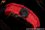 Richard Mille - RM35-02 Rafael Nadal Red NTPT/RU Blk/Blk Rehaut Skeleton UMI RMAL1 Free Sprung