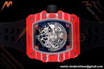 Richard Mille - RM35-02 Rafael Nadal Red NTPT/RU Blk/Blk Rehaut Skeleton UMI RMAL1 Free Sprung