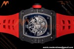 Richard Mille - RM35-02 Rafael Nadal Black NTPT/RU Blk/Blk Rehaut Skeleton UMI RMAL1 Free Sprung