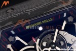Richard Mille - RM35-02 Rafael Nadal Black NTPT/RU Blk/Blk/Blk Rehaut Skeleton UMI RMAL1 Free Sprung