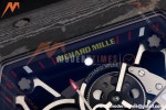 Richard Mille - RM35-02 Rafael Nadal Black NTPT/RU Blk/Blk/Red Rehaut Skeleton UMI RMAL1 Free Sprung | 리차드 밀 - RM35-02 라파엘 나달 블랙 NTPT/RU 블랙/블랙/레드 리하우트 스켈레톤 UMI RMAL1 프리 스프렁