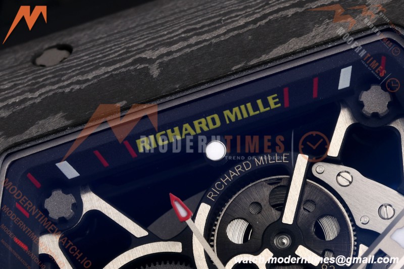 Richard Mille - RM35-02 Rafael Nadal Black NTPT/RU Blk/Blk/Red Rehaut Skeleton UMI RMAL1 Free Sprung | 리차드 밀 - RM35-02 라파엘 나달 블랙 NTPT/RU 블랙/블랙/레드 리하우트 스켈레톤 UMI RMAL1 프리 스프렁