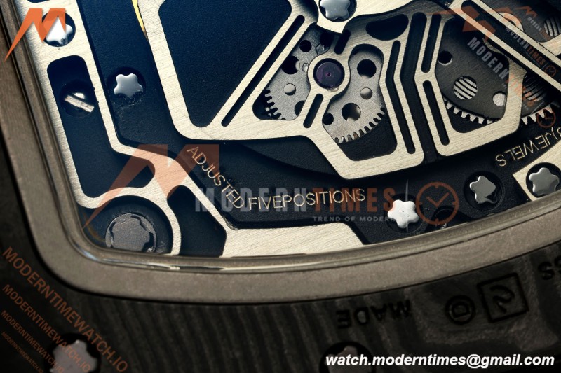 Richard Mille - RM11-03 Annual Calendar Flyback Chrono Black Carbon NTPT/RU Skeleton ABMF RMAC3