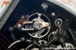 Richard Mille - RM055 Bubba Watson White CER/RU Blk/Blk Rehaut Skeleton A9F RMUL2 Free Sprung