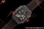 Richard Mille - RM67-02 Black NTPT Black Skeleton Black Strap AVF CRMA7