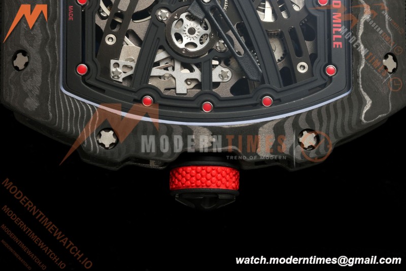 Richard Mille - RM67-02 Black NTPT Black Skeleton Black Strap AVF CRMA7