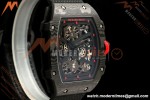 Richard Mille - RM67-02 Black NTPT Black Skeleton Black Strap AVF CRMA7