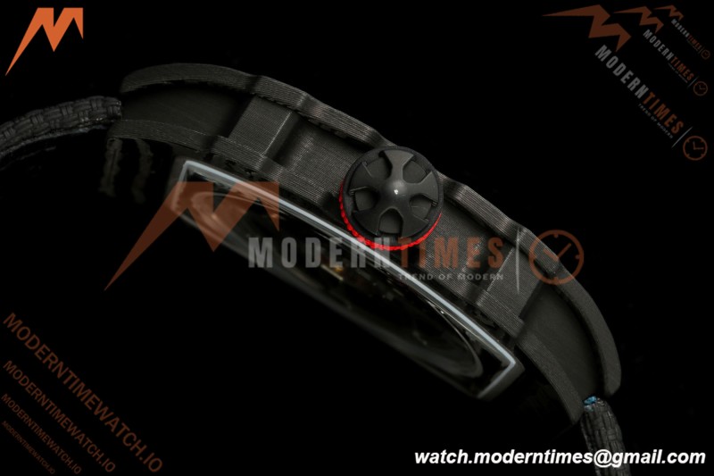 Richard Mille - RM67-02 Black NTPT Black Skeleton Black Strap AVF CRMA7
