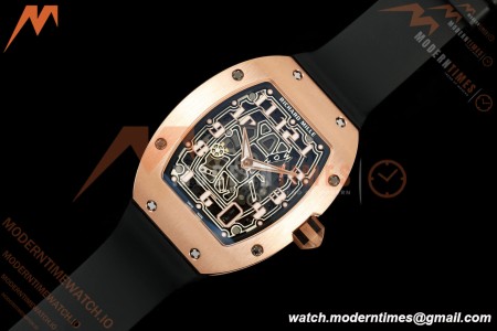 Richard Mille - RM67-01Ti  RG/RU Skeleton Dial AVF CRMA6
