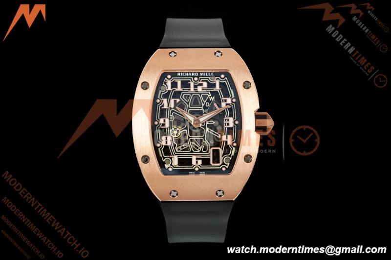 Richard Mille - RM67-01Ti  RG/RU Skeleton Dial AVF CRMA6