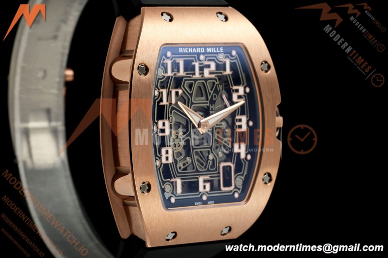 Richard Mille - RM67-01Ti  RG/RU Skeleton Dial AVF CRMA6