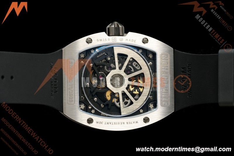 Richard Mille - RM67-01Ti  Ti/RU Titanium Skeleton Dial AVF CRMA6