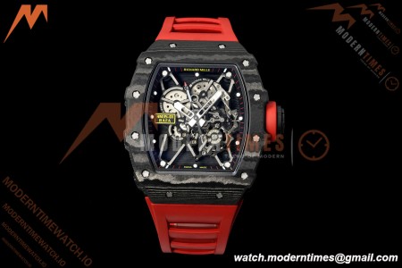 Richard Mille - RM35-01 Rafael Nadal Blk/Red/Red NTPT Skeleton Dial MILLEF RMUL3