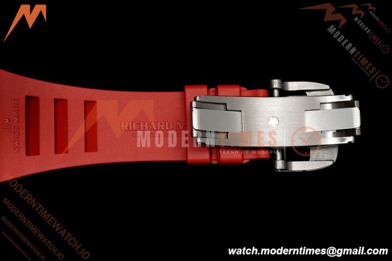 Richard Mille - RM35-01 Rafael Nadal Blk/Red/Red NTPT Skeleton Dial MILLEF RMUL3