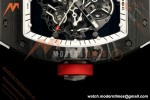 Richard Mille - RM055 Bubba Watson White Legend Black NTPT/RU Blk/Wht Rehaut Skeleton Brushed Ribs BOSS RMUL2 Free Sprung