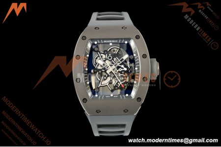 Richard Mille - RM055 Bubba Watson Boutique Grey CER/RU Black Rehaut Skeleton Boss Vaucher RMUL2 Free Sprung