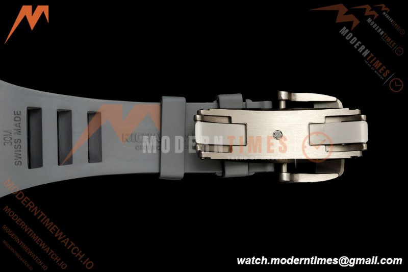 Richard Mille - RM055 Bubba Watson Boutique Grey CER/RU Black Rehaut Skeleton Boss Vaucher RMUL2 Free Sprung