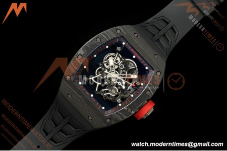 Richard Mille - RM055 Bubba Watson Dark Legend Black NTPT/RU Black Rehaut Skeleton Boss Vaucher RMUL2 Free Sprung