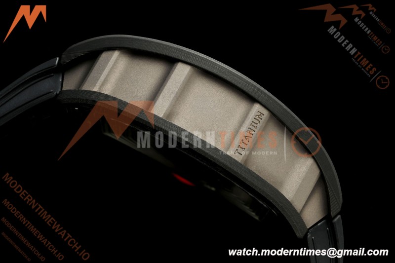 Richard Mille - RM055 Bubba Watson Dark Legend Black NTPT/RU Black Rehaut Skeleton Boss Vaucher RMUL2 Free Sprung
