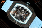 Richard Mille - RM67-02 "Sébastien Ogier" Black NTPT Black Skeleton/Blue Elastic UMIF V2 CRMA7