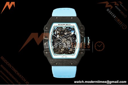 Richard Mille - RM67-02 "Sébastien Ogier" Black NTPT Black Skeleton/Blue Elastic UMIF V2 CRMA7
