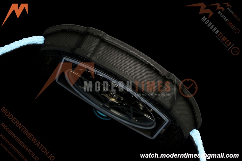 Richard Mille - RM67-02 "Sébastien Ogier" Black NTPT Black Skeleton/Blue Elastic UMIF V2 CRMA7