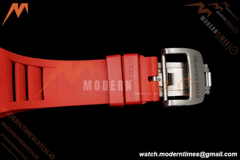 Richard Mille - RM35-02 Rafael Nadal Black NTPT/Red RU Skeleton Dial MILLEF RMUL1
