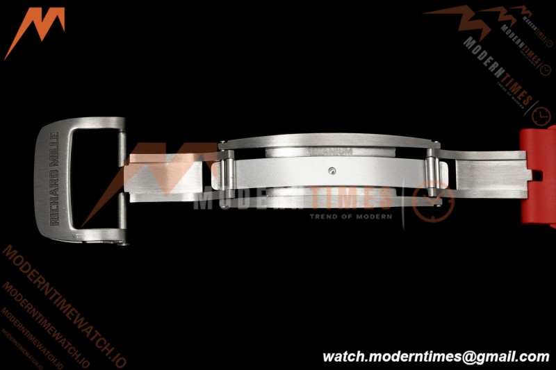 Richard Mille - RM35-02 Rafael Nadal Black NTPT/Red RU Skeleton Dial MILLEF RMUL1