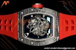 Richard Mille - RM055 Bubba Watson Black NTPT/Red RU Skeleton Dial MILLEF RMUL2