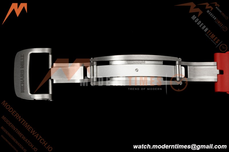 Richard Mille - RM055 Bubba Watson Black NTPT/Red RU Skeleton Dial MILLEF RMUL2