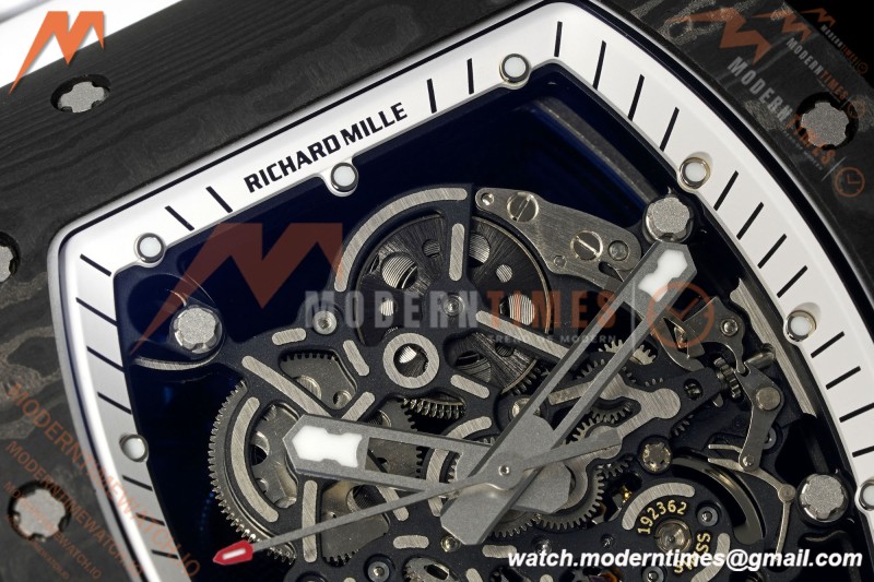 Richard Mille - RM055 Bubba Watson Black NTPT/Wht RU Skeleton Dial MILLEF RMUL2