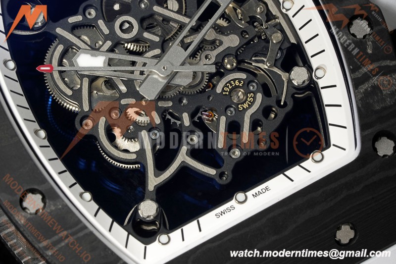 Richard Mille - RM055 Bubba Watson Black NTPT/Wht RU Skeleton Dial MILLEF RMUL2