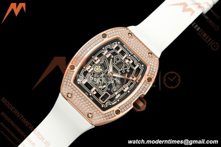 Richard Mille - RM67-01 Dia RG/Wht RU Skeleton Dial AVF CRMA6